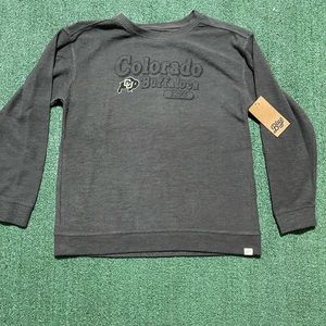 Colorado Buffaloes Long Sleeve Thermal Shirt Mens Size Medium